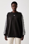adidas Originals кофта жіноча бавовняна Lace Injection коричнева LG4253