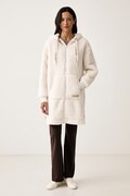 DKNY bluza polarowa damska beżowa YI30127