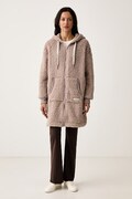 DKNY bluza polarowa damska beżowa YI30127
