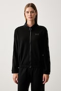 EA7 Emporio Armani bluza rozpinana z kapturem damska czarna AF12501.7W001381