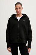 adidas by Stella McCartney bluza z kapturem damska czarna JV7036