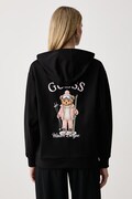 Guess mikina s kapucňou dámska FABRIZIA čierna V6BQ17 K6354