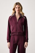Guess bluza rozpinana damska SIBILLA bordowa V6BQ04 K6263