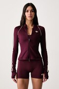 adidas Performance tréningová mikina dámska Originals Sport burgundská KT7027