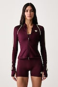 adidas Performance tréningová mikina dámska Originals Sport burgundská KT7027