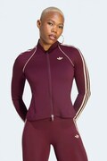 adidas Performance tréningová mikina dámska Originals Sport burgundská KT7027
