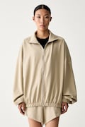 adidas Originals bluza rozpinana damska z lyocellem beżowa KY9246