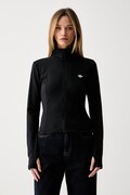 adidas Originals bluza rozpinana damska Essentials czarna KV9162