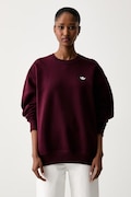 adidas Originals mikina dámska s bavlnou Essentials burgundská KT2276
