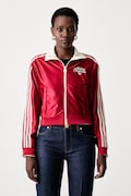 adidas Originals obojstranná mikina dámska Firebird béžová KT1850