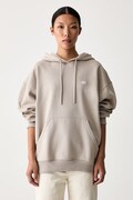 adidas Originals dukserica sa kapuljačom ženska s pamukom Essentials bež KR3591