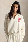 Polo Ralph Lauren pulover ženski z bombažem bež 211B17801