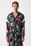 adidas bluza rozpinana damska x Farm Rio czarna KX0042