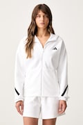 adidas bluza rozpinana z kapturem damska Z.N.E biała KF6326