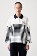 Tommy Hilfiger mikina dámská bavlněná námořnická modř WW0WW50036