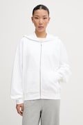 Calvin Klein hanorac cu glugă pentru femei, din bumbac alb LV044G215G