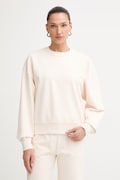 Calvin Klein bluza damska bawełniana beżowa LV044G214G