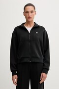 Guess felpa con cerniera da donna con modal OLYMPE nera V6YQ17 K4313