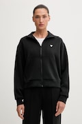 Guess felpa con cerniera da donna con modal OLYMPE nera V6YQ17 K4313