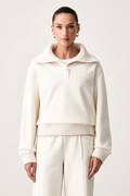 Guess bluza damska z bawełną X NORTH SAILS beżowa W6YQ22 K5315