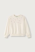 United Colors of Benetton bluza dziecięca z bawełną beżowa 39M2C10V5