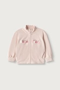 United Colors of Benetton bluza rozpinana dziecięca bawełniana różowa 3J70G504H