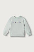 United Colors of Benetton bluza dziecięca bawełniana zielona 3J70G10NG