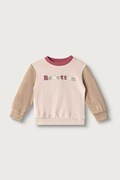 United Colors of Benetton felpa per bambini in cotone multicolore 3J70G10NG
