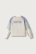 United Colors of Benetton bluza dziecięca bawełniana beżowa 3J68C10U7