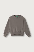 United Colors of Benetton felpa per bambini in cotone grigia 38O3C10U6
