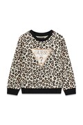 Guess bluza dziecięca bawełniana beżowa K6BQ04 K5896