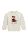 Guess bluza dziecięca bawełniana beżowa K6BQ02 K5894