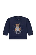 Guess bluza dziecięca bawełniana granatowa K6BQ02 K5894