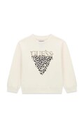 Guess bluza dziecięca bawełniana beżowa K6BQ01 K5893