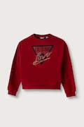 Guess bluza dziecięca bawełniana czerwona J6BQ20 K8007