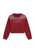 Guess μπλούζα παιδική βαμβακερή μπορντό J6BQ02 K6084
