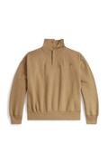 Polo Ralph Lauren μπλούζα παιδική με βαμβάκι καφέ 313B26368003