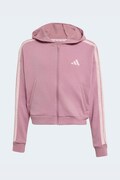 adidas dukserica sa kapuljačom za djecu s pamukom ljubičasta KC7204