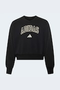 adidas bluza dziecięca z bawełną czarna KS5134