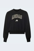adidas bluza dziecięca z bawełną czarna KS5134