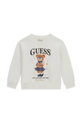 Guess bluza dziecięca bawełniana biała K6YQ05 K4422