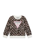 Guess bluza dziecięca bawełniana brązowa K6YQ04 K3845