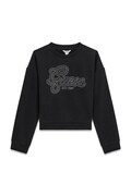 Guess кофта дитяча бавовняна чорна J6YQ05 K3899