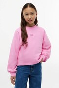 Tommy Hilfiger hanorac pentru copii din bumbac roz KG0KG09446