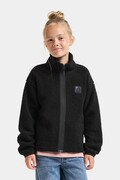 Didriksons bluza rozpinana dziecięca polarowa ZIR KIDS FZ 2 czarna 506332