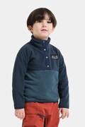 Didriksons bluza dziecięca polarowa MONTE KIDS HALF BU 6 niebieska 506309