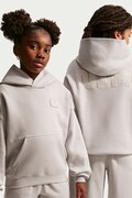 Nike bluza z kapturem dziecięca z bawełną Nike Sportswear Club szara IO1684