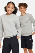 Nike bluza dziecięca z bawełną Nike Sportswear Club Fleece szara FD3006