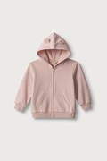 United Colors of Benetton dukserica sa kapuljačom za bebe s pamukom roza 3YWVA501Y