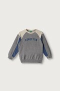 United Colors of Benetton bluza dziecięca bawełniana szara 3J70G10NM
